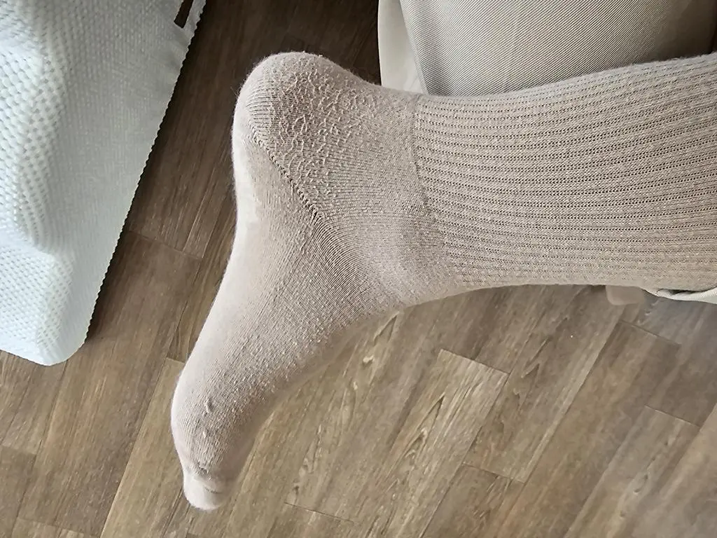 양말 바꾸고 발이 참 편해졌어요 
