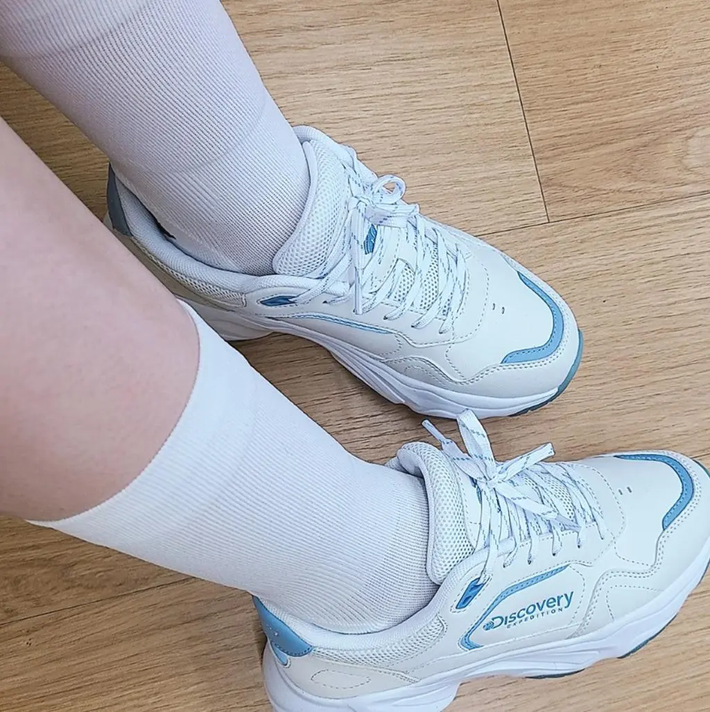 [스텝리뷰] 155cm/ 225mm/화이트/XS 착용 
