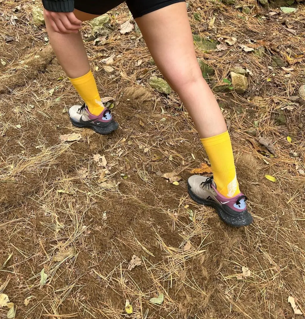 [스텝리뷰] 158cm/230mm/옐로 골드/XS 착용
