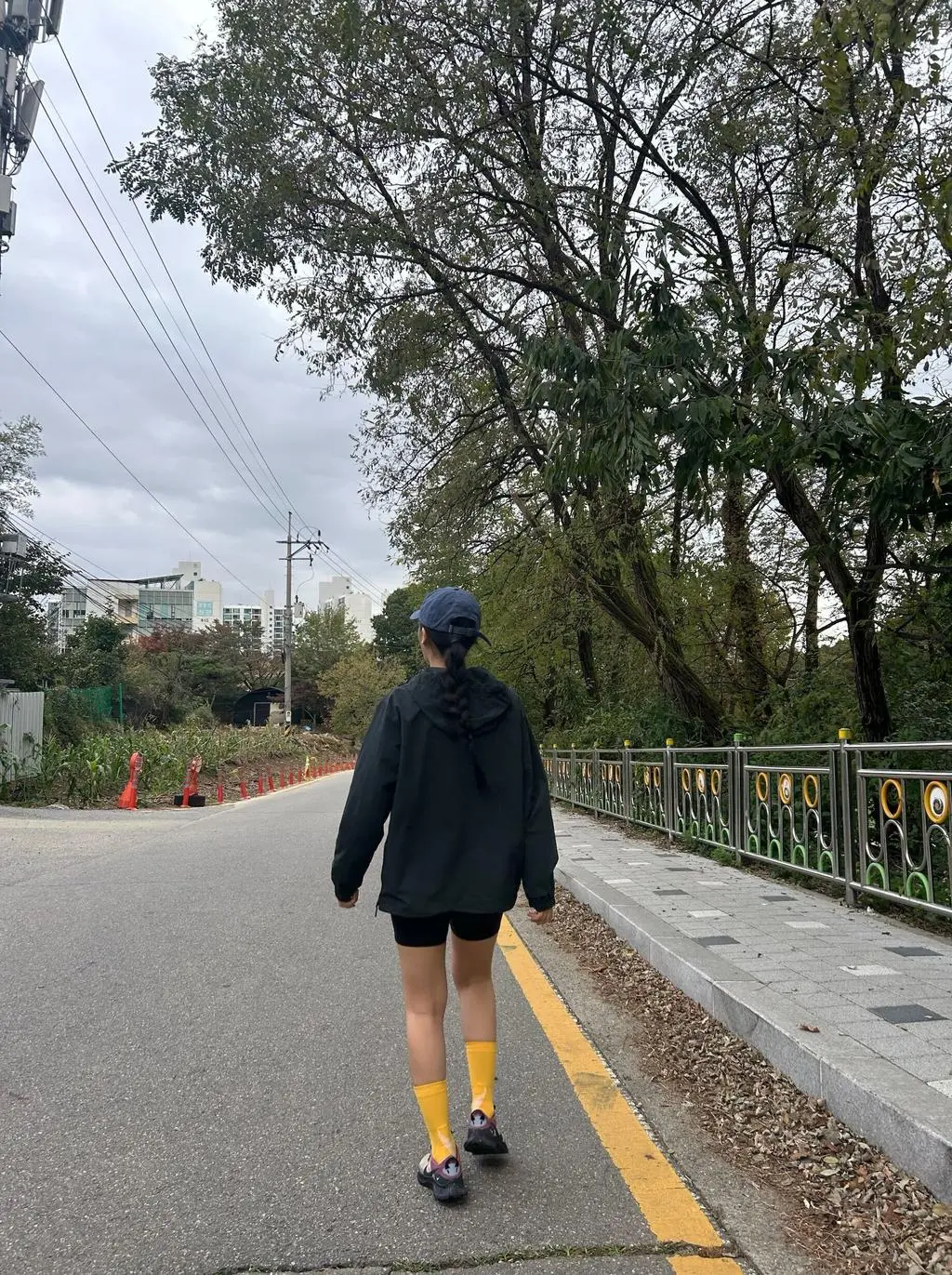 [스텝리뷰] 158cm/230mm/옐로 골드/XS 착용
