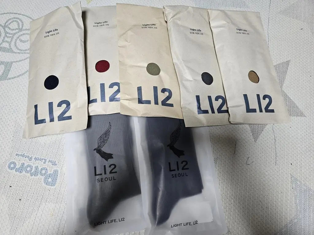 다 같은 양말이 아닌 리투 에어 데일리 크루 삭스!!
