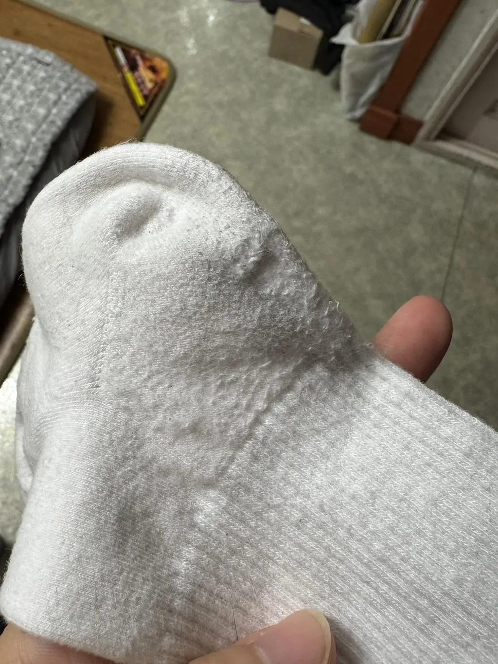 후기가 너무 좋아서 구매해봤는데 저만 그런가요..?한번 딱 신었는데도 보풀이 너무너무