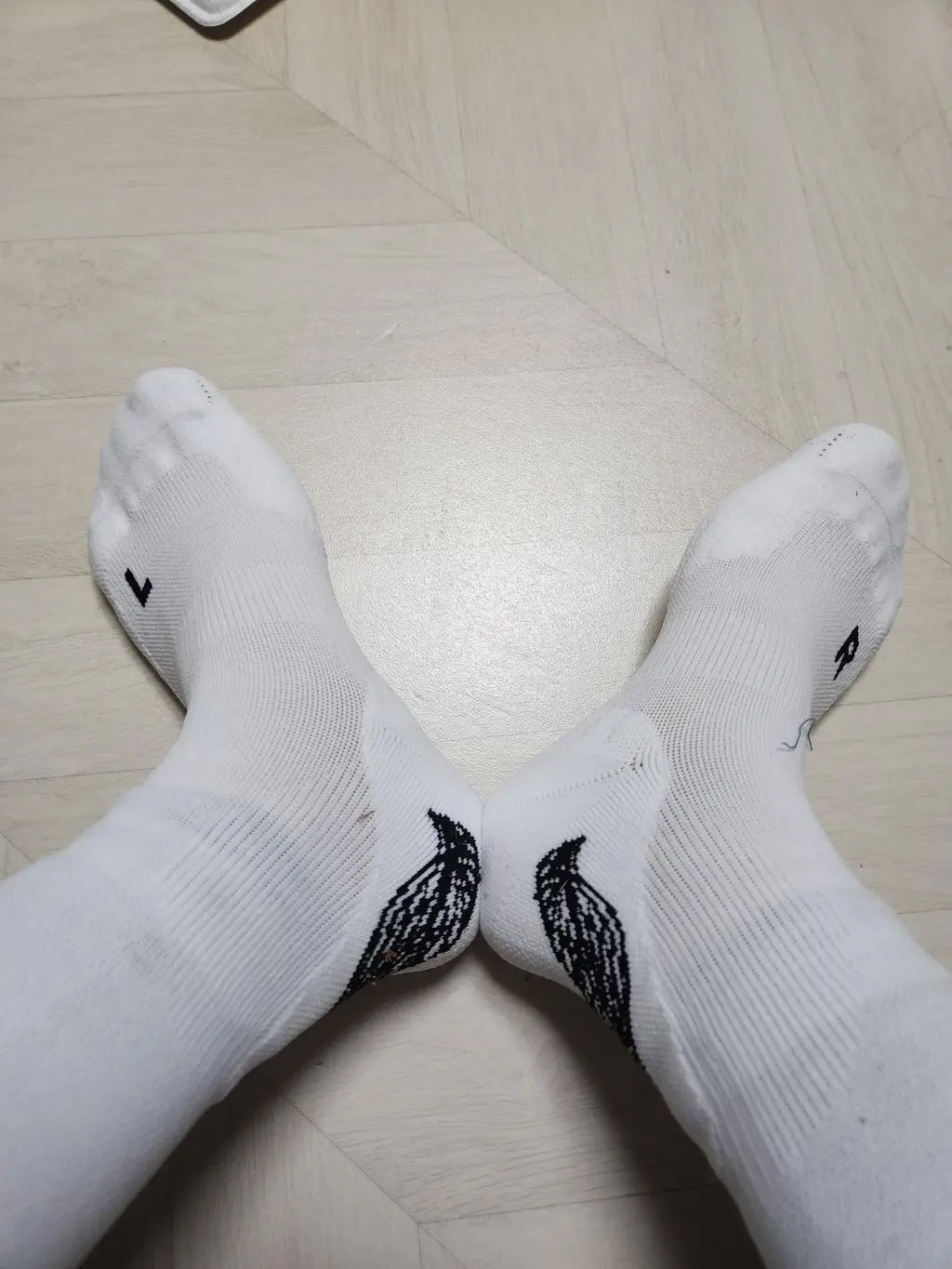 와 이 양말 넘 편해요
