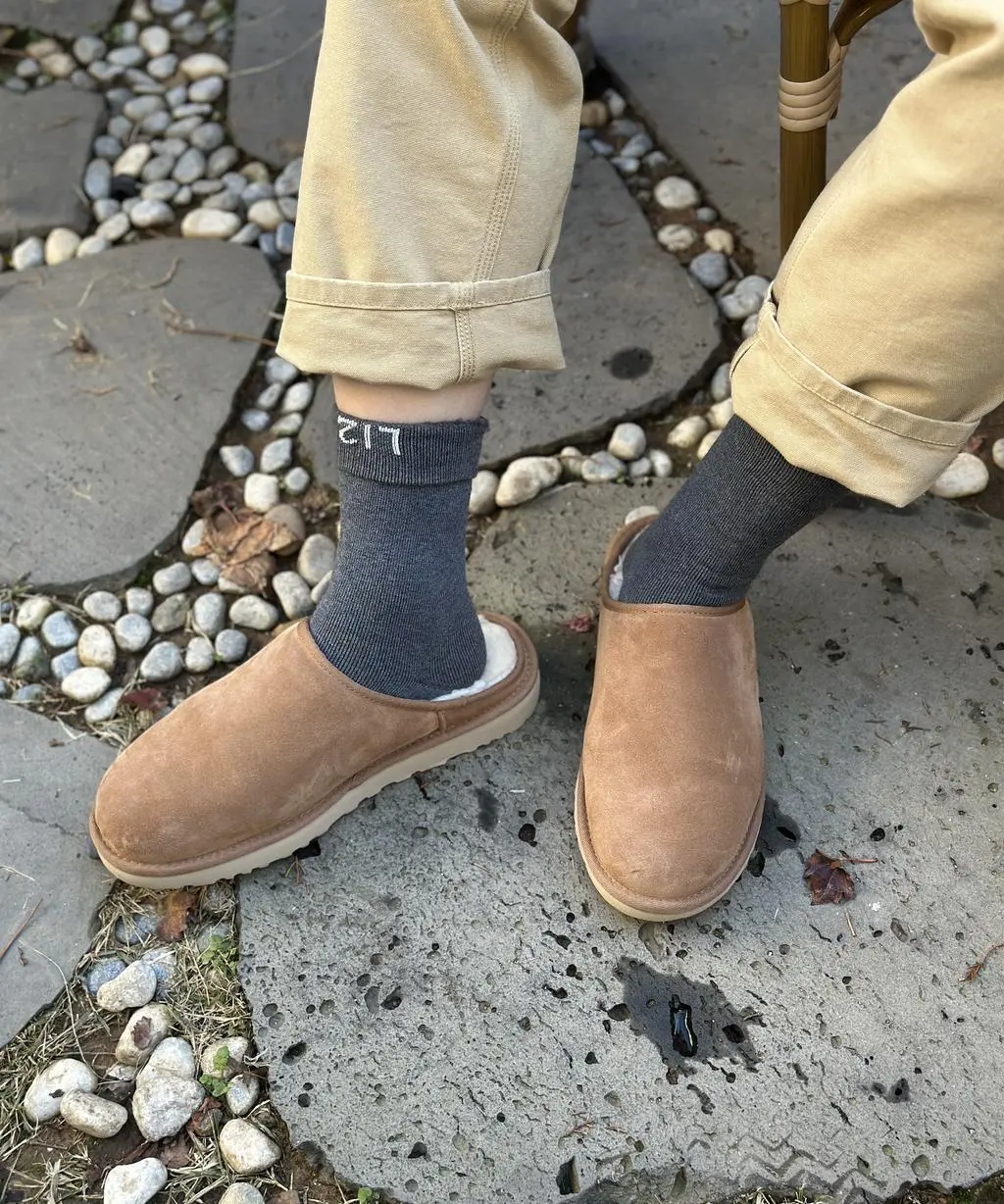 [스텝리뷰] 180cm/265mm/멜란지 브라운/M 착용
