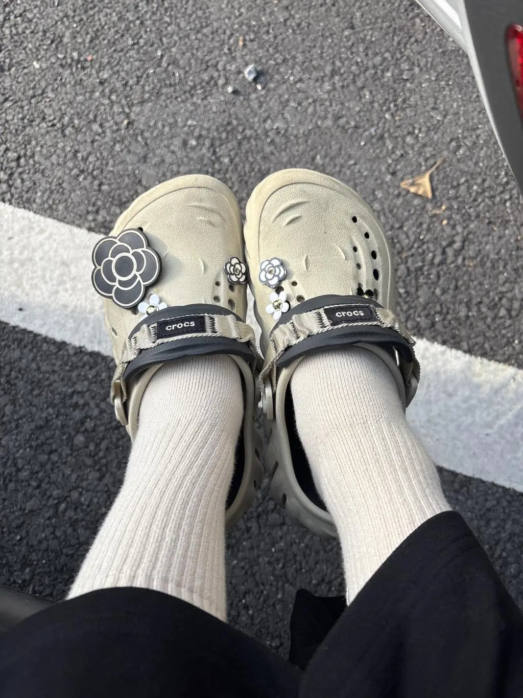 겨울에 양말 신어도 발 시린데 이 양말을 크록스를 신어도 안시려요!!!
