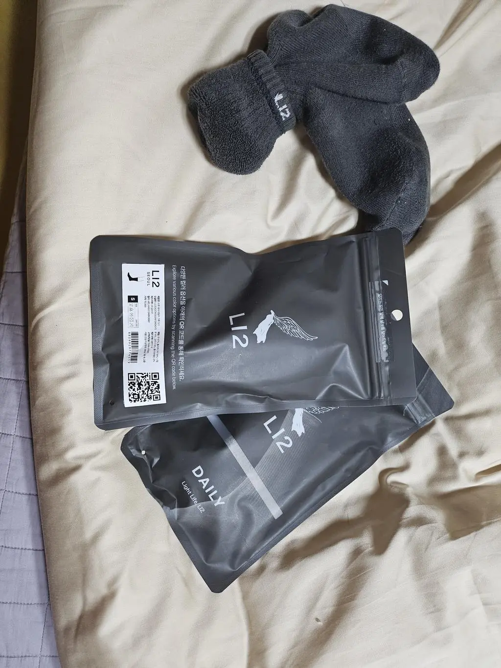 기모양말 많이 신어봤지만 최고예요 그래서 크루삭스도 재구매했어요 만족