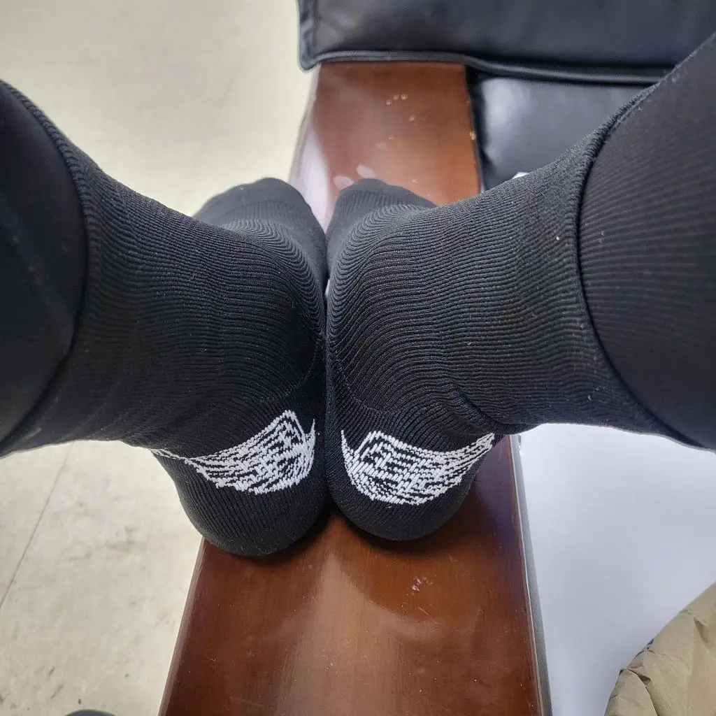 이전에 한켤레 3만원 이상 양말 신었는데
