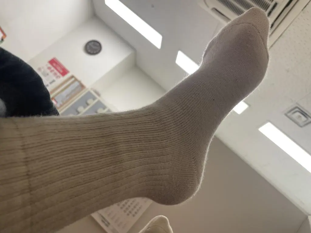 겨울양말로 톡톡하고 따뜻해요
