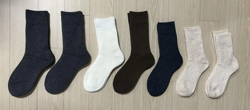 따뜻해서 좋긴 한데 사이즈가 제각각이에요..