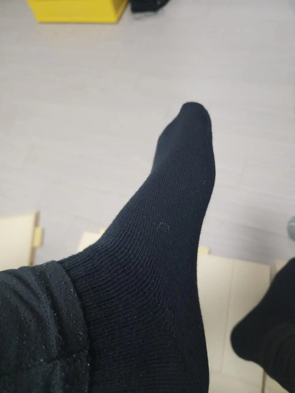 비싼 값을 하는 양말입니다.
