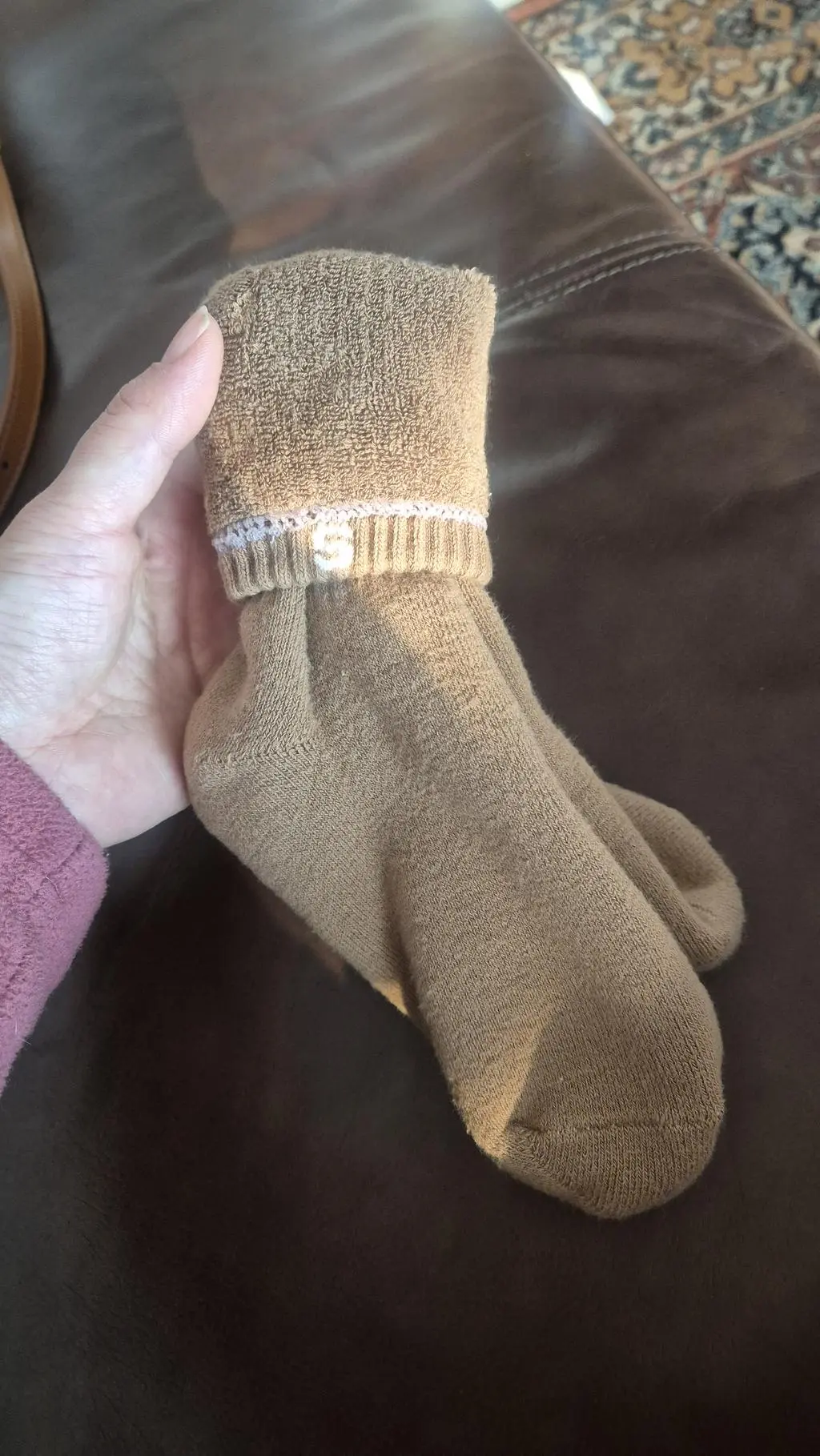 양말이 폭신폭신하고 따뜻해서 좋아요 😀 
