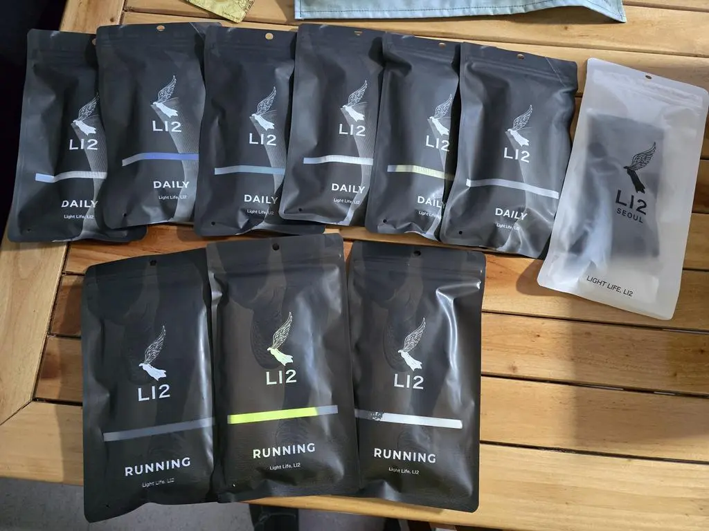 데일리7 러닝삭스3 들였어요. 헌 양말 버리고 새해 새 양말로 기분좋게 걸어보렵니다.^