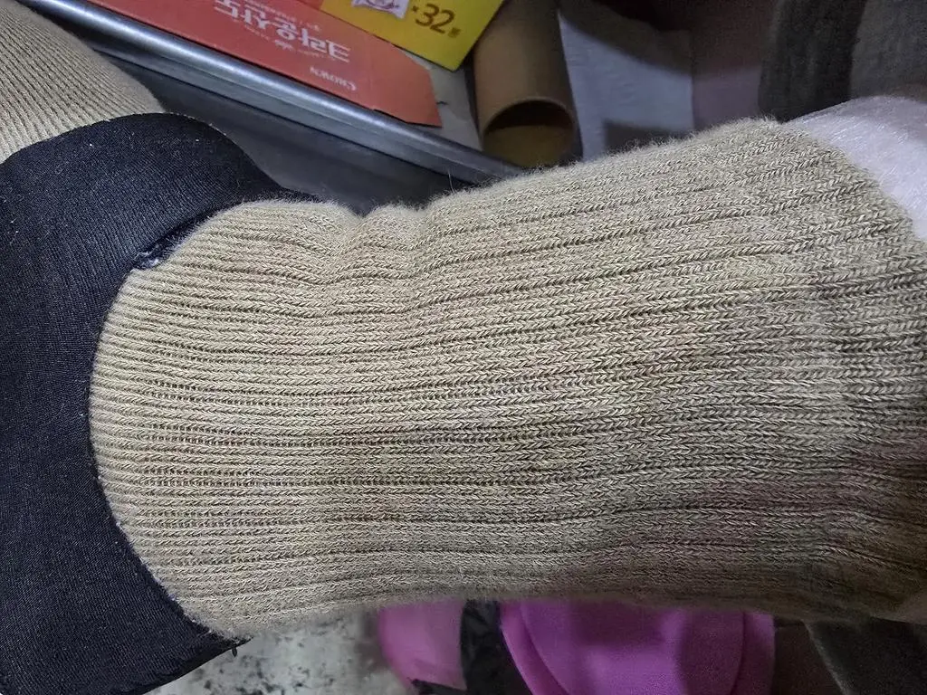 웜 기모라 따뜻하고요 
