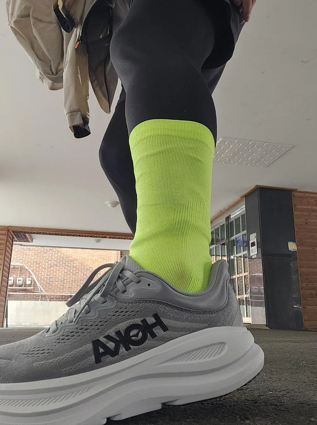 처음제대로 된 러닝 양말로 21키로 첫도전 완주
