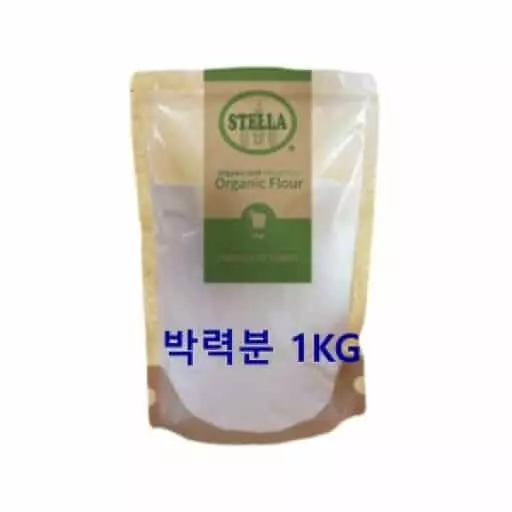 [중단]스텔라 유기농 박력분 밀가루 1kg