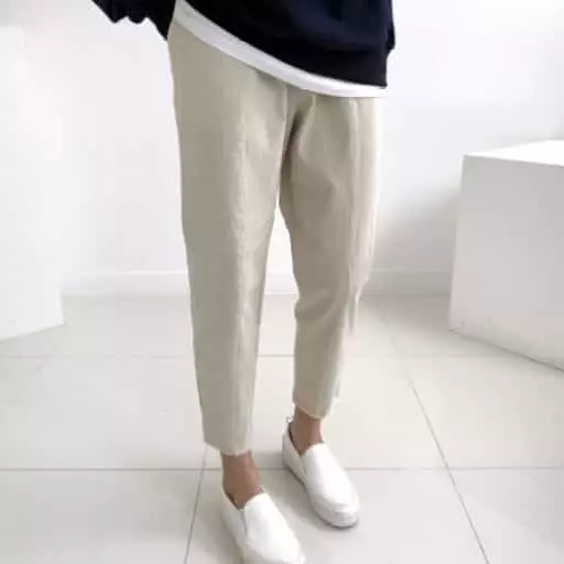 사방스판 절개 커팅 와이드 팬츠(4color)