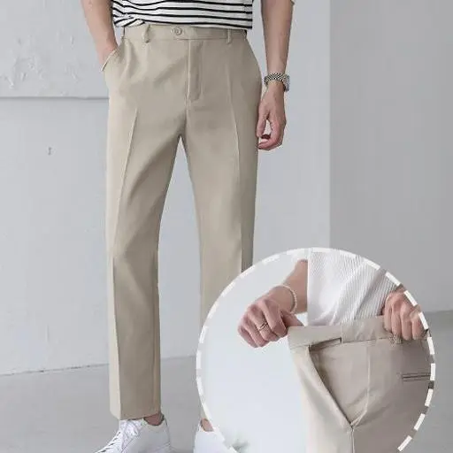 [1+1 sale]시크릿 히든밴딩 링클프리 슬랙스(5color)