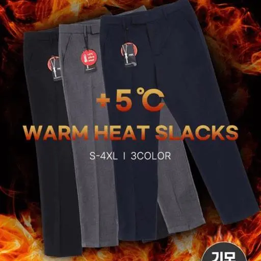 [1+1 sale]아덴 기모 스판 슬랙스(3color)