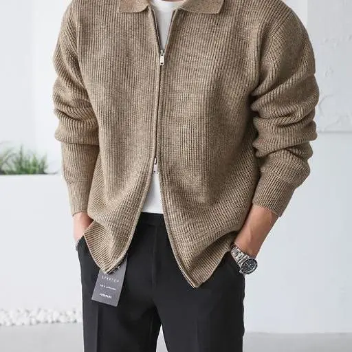 레이 하찌 카라 니트 가디건(9color)