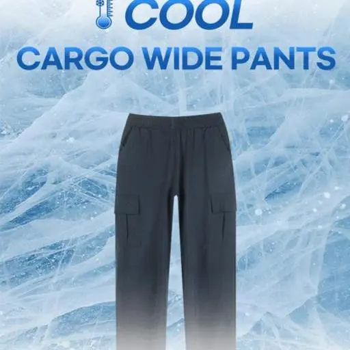 [1+1 sale]럭키 아이스 쿨링 카고 세미와이드 팬츠(5color)