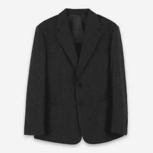 미유 헤링본 울 체크 자켓(2color)