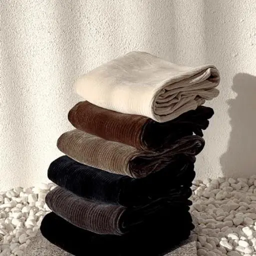 [1+1 sale]소프트 코듀로이 세미와이드 밴딩 팬츠(6color)