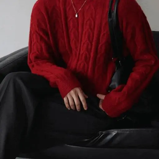 핸드워머 케이블 오버핏 니트(6color)