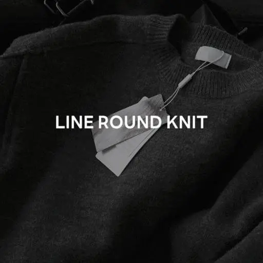 울 라인 절개 오버핏 라운드 니트(6color)
