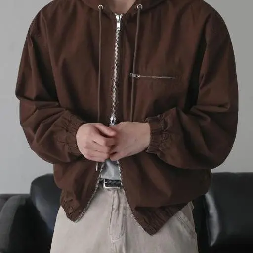 립스탑 투웨이 면 워싱 점퍼(3color)