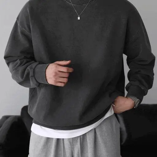 피그먼트 다잉 워싱 맨투맨(3color)