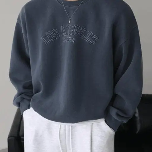 로스엔젤레스 피그먼트 맨투맨(4color)