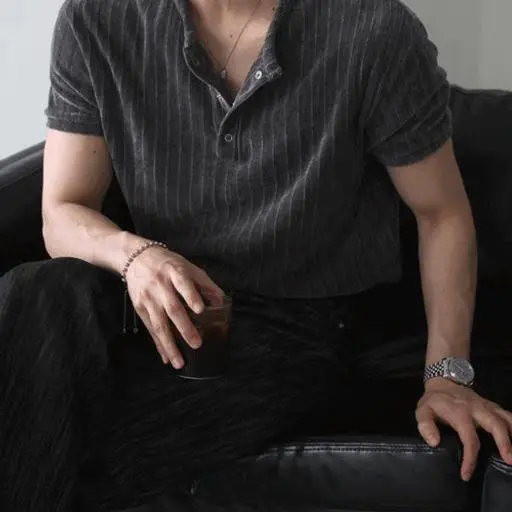 [당일출고]벨로아 머슬핏 헨리넥 반팔(4color)