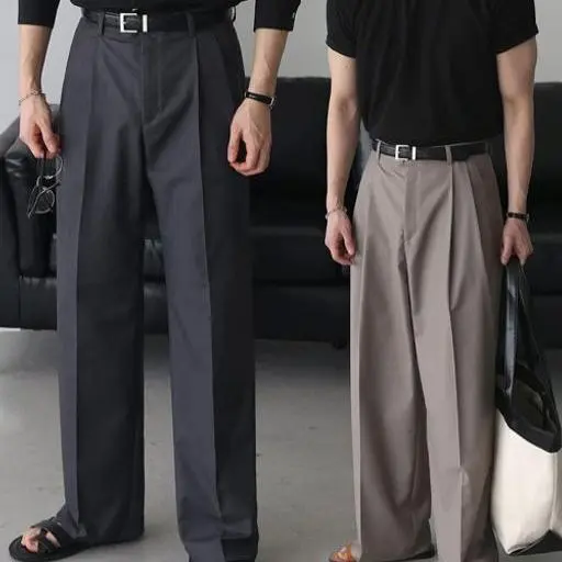 벌룬핏 딥턱 와이드 슬랙스(3color)