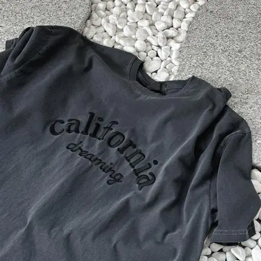 다잉 피그먼트 캘리포니아 반팔(5color)