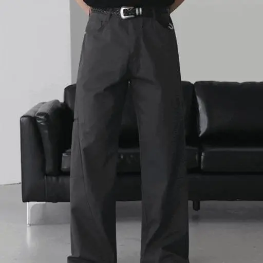 커브드 바이오 코튼 와이드 치노 팬츠(3color)