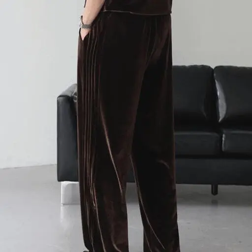 벨로아 사이드 트랙 트레이닝 와이드 팬츠(4color)