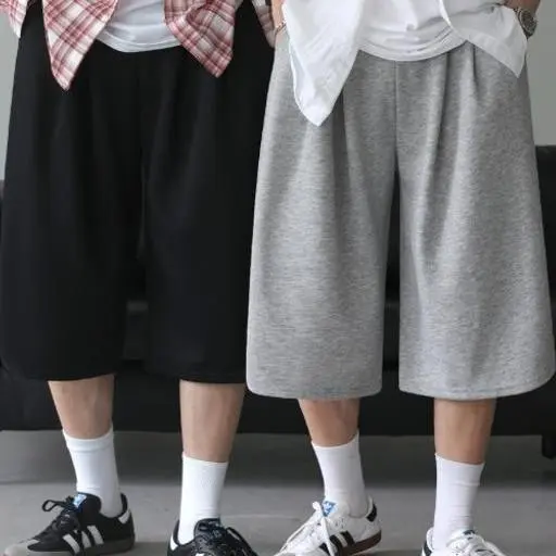 [당일출고,1+1 sale]쭈리 핀턱 버뮤다 벌룬 와이드핏 하프 팬츠(3color)