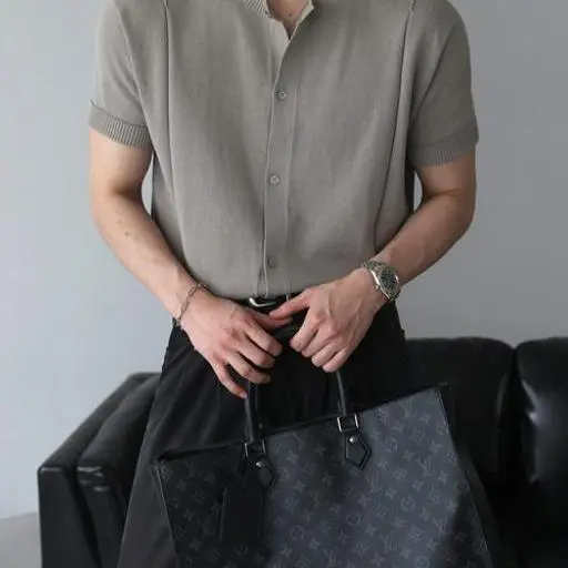 넬리 아이스 쿨 라운드 반팔 가디건(4color)