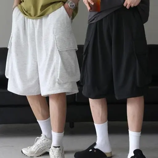 [1+1sale]아웃포켓 카고 버뮤다 트레이닝 팬츠(4color)