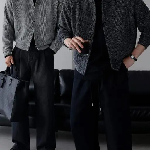 골지 레글런 니트 라운드 가디건(3color)