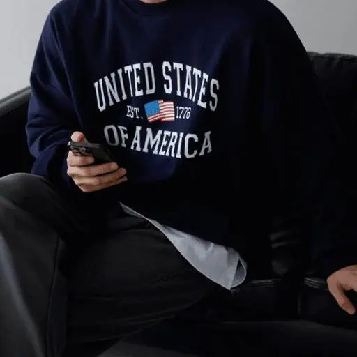 유나이티드 쭈리 기모 오버핏 맨투맨(4color)