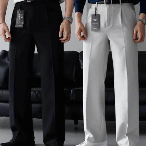 [1+1sale]로이 포시즌 핀턱 링클프리 스판 와이드 슬랙스(4color)