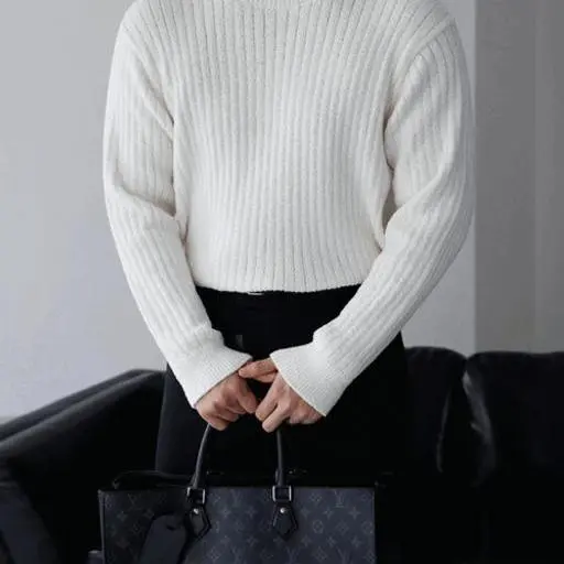 에릭 부클 골지 라운드 니트(6color)