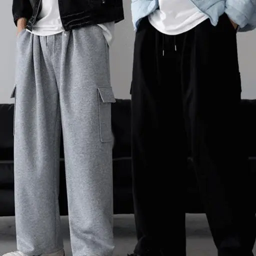 시티 와이드 카고 벌룬 핀턱 트레이닝 팬츠(2color)