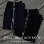 [1+1]스트릿 트랙 와이드 밴딩 팬츠(3color)