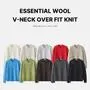 에센셜 울 브이넥 니트(10color)