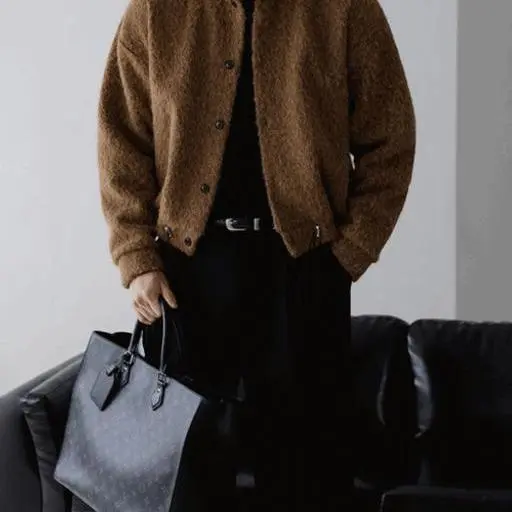 [당일출고] 포그 알파카 울 하이넥 자켓(3color)