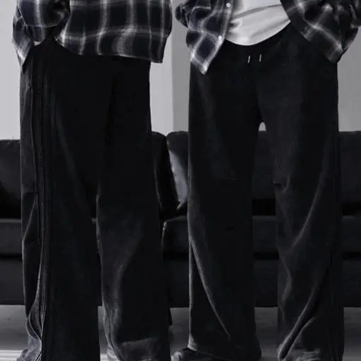 덤핑 피그다잉 파라슈트 라인 트레이닝 와이드 팬츠(1color)