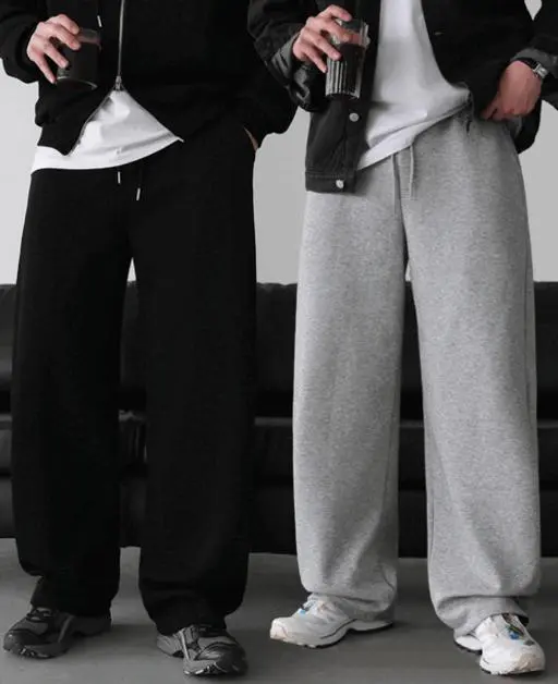 레브 커브드 스트링 트레이닝 팬츠(3color)