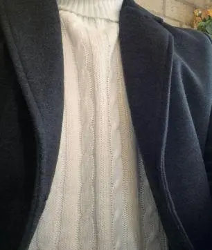 니트랑 레이어드 했을때 핏이 정말 예뻐여 
